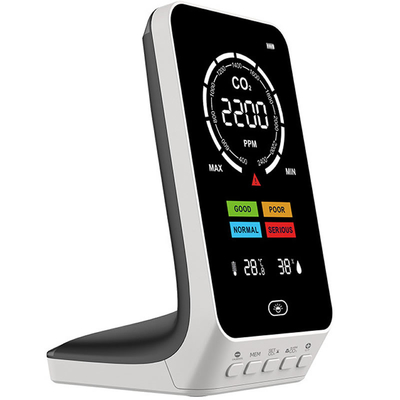 Classic Indoor CO2 Meter Detector Temperature and Humidity Air Quality Monitor NDIR Channel Sensor AEC-207